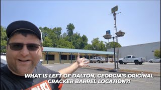 WHAT IS LEFT OF DALTON, GEORGIA'S ORIGINAL CRACKER BARREL LOCATION!/Shell Gas Station History