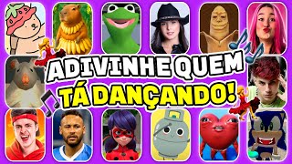 ADIVINHE QUEM TÁ DANÇANDO!💃🎵 Neymar, Enaldinho, Rato Milton, Bobbie Goods, Ana Castela, Não Choraxx