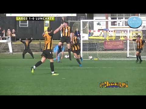 Largs Thistle 1-0 Luncarty - Scottish Junior Cup second round, 28th September 2019