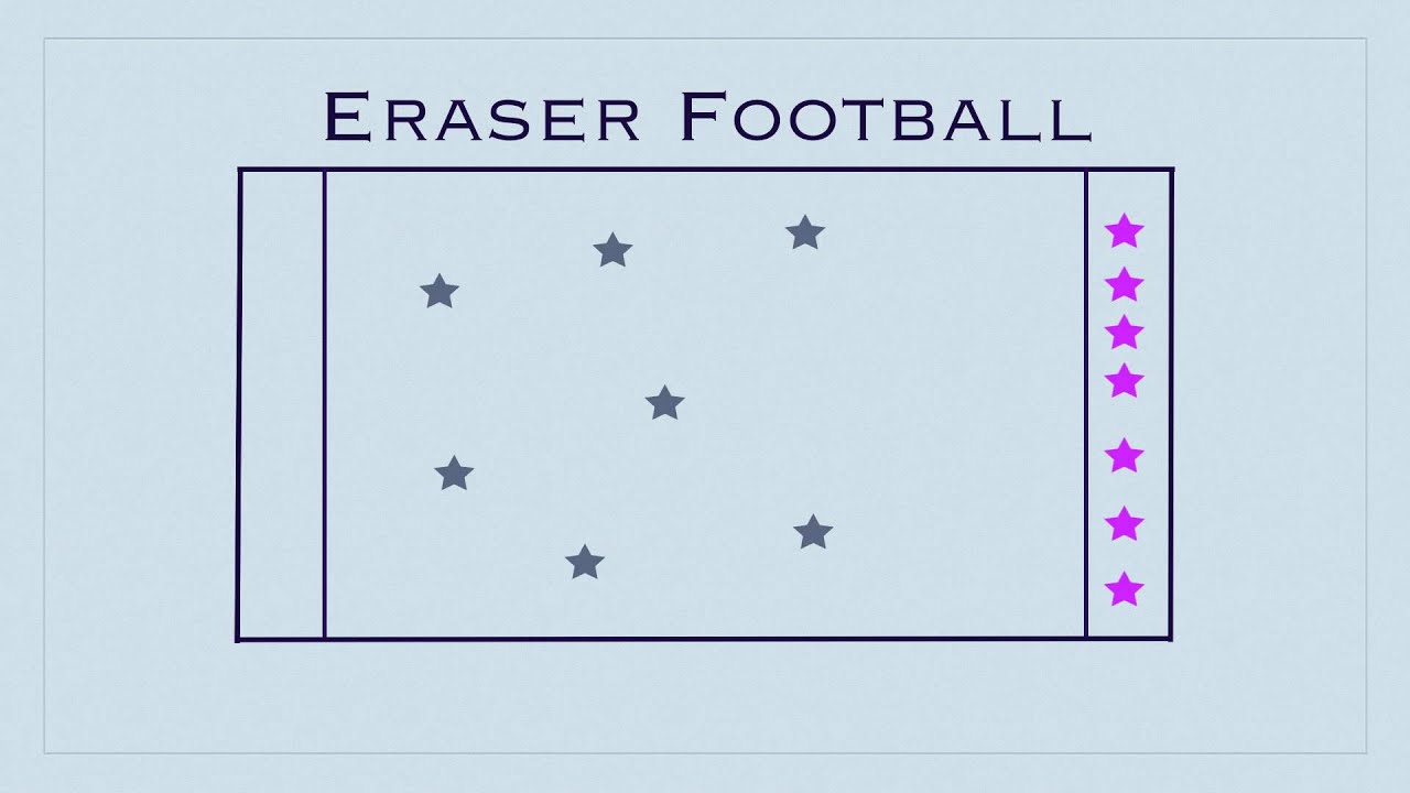 P.E. Games - Eraser Football