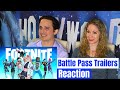 Fortnite All Battle Pass Trailers Reaction