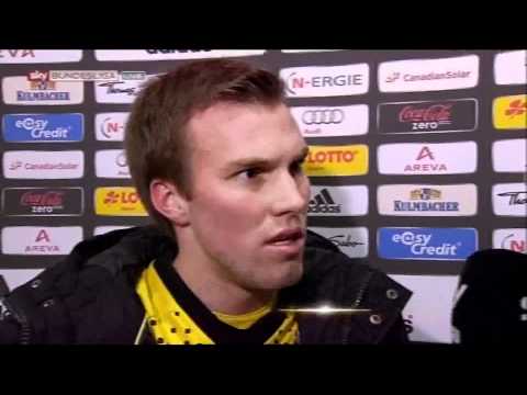 Nürnberg gegen Borussia Dortmund 0:2  Kevin Großkreutz Interview 04.02.2012