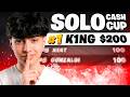 TOP 1 CASH CUP SOLO 200