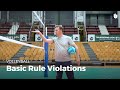 Basic rule violations | Volleyball