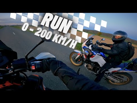 RUN KTM 890 ADVENTURE V/S HONDA 1100 AFRICA TWIN