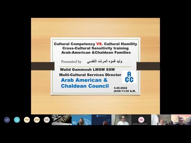 Cross Cultural Sensitivity with The ACC