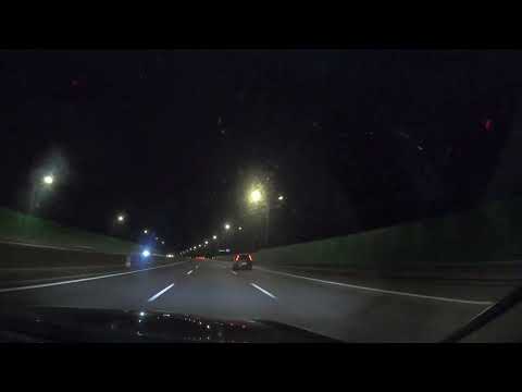 S7 Płońsk Południe - Czosnów 28.12.2025 zaraz po zmroku