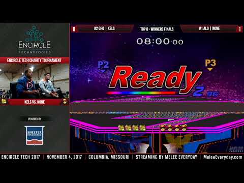 Encircle Tech 2017 - GHQ | Kels (Fox) vs. ALG | n0ne (C. Falcon) - SSBM - Top 8, Winners Finals
