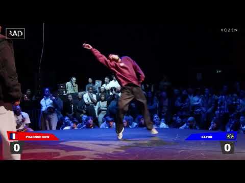PHAONCE SOW vs SAPOO - Battle BAD 2024 - HIP-HOP TOP 16