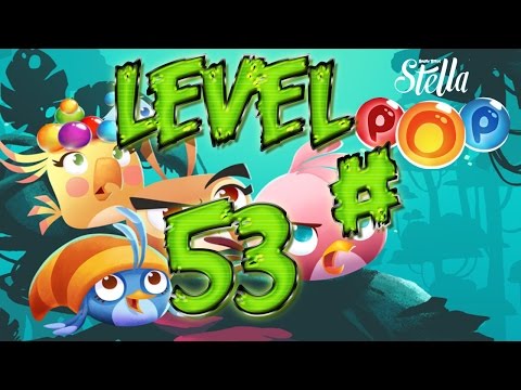 Let's Play Angry Birds Pop - Level 53 Walkthrough