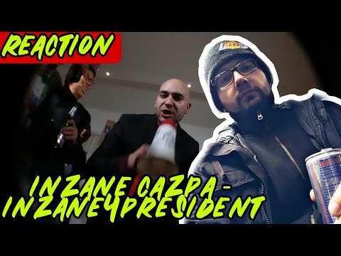 Inzane Cazpa - Inzane4President (prod. von PKP) / REACTION 👻PRYME REAGIERT AUF...👻