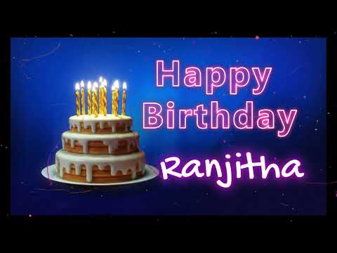 Happy Birthday to Ranjitha