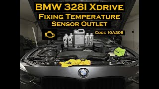 How To Fix Temperature Sensor Outlet On A Bmw F30