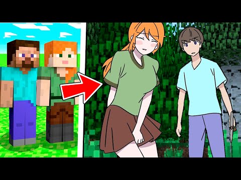 Insane Anime Transformation of Minecraft Mobs! 😱