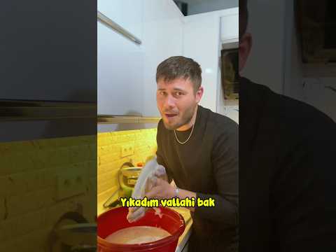 ERKEK BULAŞIK YIKAR Mİ !! ? 😅.          #ankarahavası #oyunhavası #karıkoca #komik #parodi