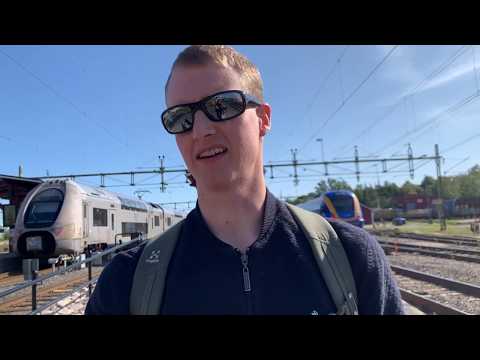 Tågresa till Sundsvall med SJ Nattåg och X40 Dubbeldäckare