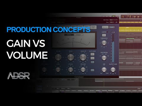 Gain vs Volume - Production Concepts