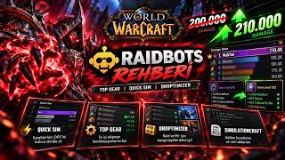 WoW Sim Nasıl Atılır? Raidbots Rehberi | Karakterinizi en iyi haline getirin | T