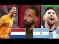 Netherlands 2-2 Argentina (3-4 Pens) | Post Match Reaction with Rio Ferdinand | 2022 World Cup