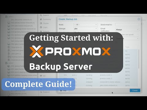 How to Setup and Use Proxmox Backup Server