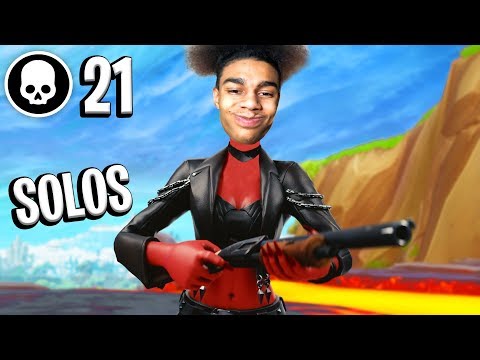 Insane 21 Kill Solo Win (facecam)