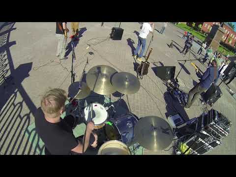 The Valenki Band - I Can't Dance (Genesis cover) DrumCam