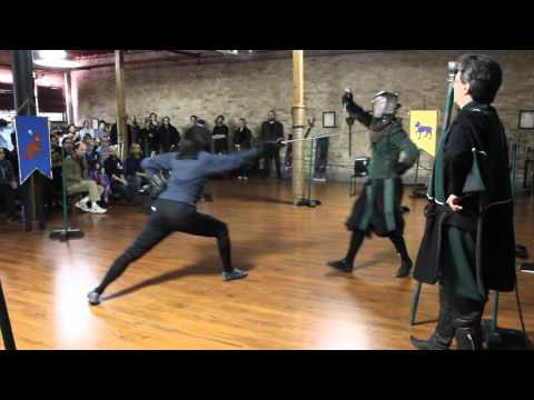 Rob Vs. Bill Grandy at the side sword