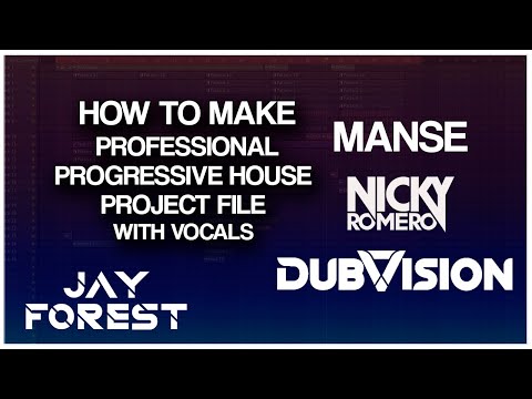 How To Make: Progressive House Track From Scratch (Nicky Romero, Manse, Protocol Records) FREE FLP