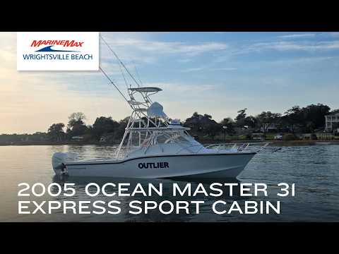 2005 Ocean Master 31 EXPRESS SPORT CABIN Video