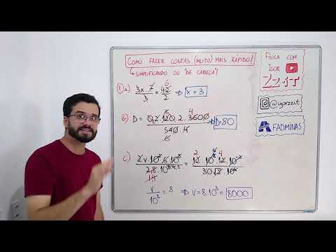 Como fazer CONTAS MAIS RÁPIDO e DE CABEÇA e ganhar tempo no ENEM ou provas? (Até pra contas grandes)