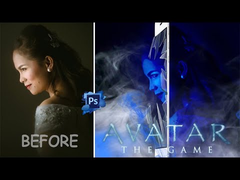 Experimentation Turns Into Avatar?| Photo Manipulation| Photoshop Tutorial for beginners Ep#7