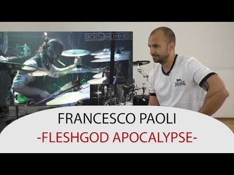 Drum Teacher Reacts to Francesco Paoli - Drummer of Fleshgod Apocalypse