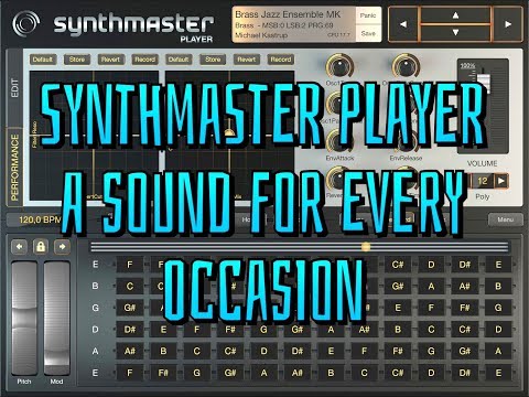 SynthMaster Player - A Sound For Every Occasion - iPad Demo