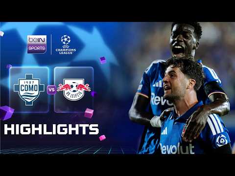 Como 4-1 RB Leipzig | Champions League 26/27 Match Highlights