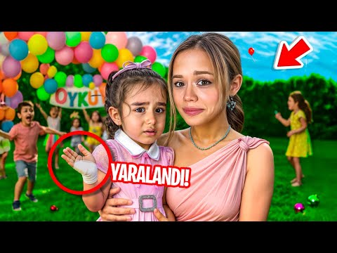 ÖYKÜ DOĞUM GÜNÜ PARTİSİ ! HASTANEDE BİTTİ !? | Gamze Karta Öykü Karta