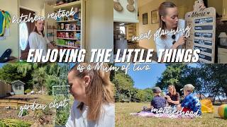 Enjoying the little things this summer. Daily vlog of a Mum of 2. Picnics, meal planning, food shop.