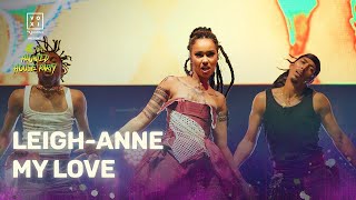 Leigh-Anne ‘My Love’ at KISS Haunted House Party 2023