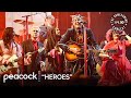 Arcade Fire, David Byrne, and St. Vincent: Heroes (Live) | SNL50: The Homecoming Concert