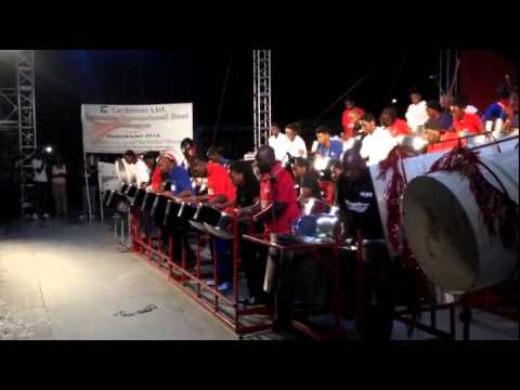 2014 Antigua Carnival - Highights of Panorama with Harmonites Steel Orchestra