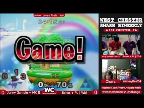 WCS 8/6/2016 Losers Finals: Jonny Gamble + MK II (Blue) vs Bones + PL | Widl (Green)