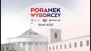 Poranek wyborczy Radia TOK FM, Gazeta.pl i Wyborcza.pl