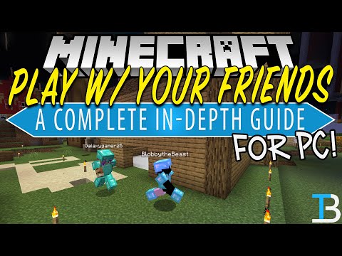 How To Play Minecraft with Your Friends on PC (Java Edition)