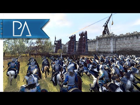 Epic Middle-earth Siege: Aragorn's Last Stand - Total War: Rise of Mordor Mod Gameplay