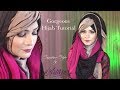 Gorgeous Party Hijab Style in very simple way || Hijab Tutorial || Artikia