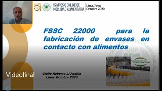 FSSC 22000 para la fabricación de envases en contacto con alimentos