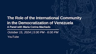 The Role of the International Community in the Democratization of Venezuela
