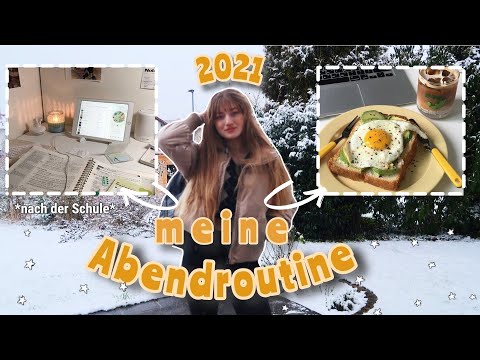 Abendroutine 2021 für Teenager im Winter//nach der Schule