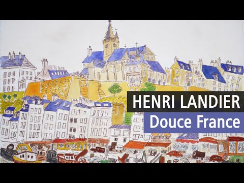 Douce France par Henri Landier, un voyage pictural sensible et délicat © Arts in the City