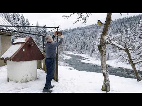 Carpathian Mountain Village Life and Village Tanya