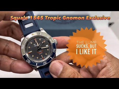Squale 1545 Tropic Gnomon Exclusive Full Review. So, am I keeping it?